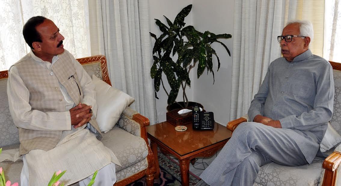 Minister for Rural Development and Panchayati Raj meets Governor