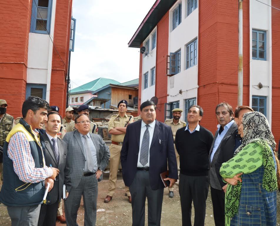 Director Estates reviews Durbar Move arrangements, allotment status