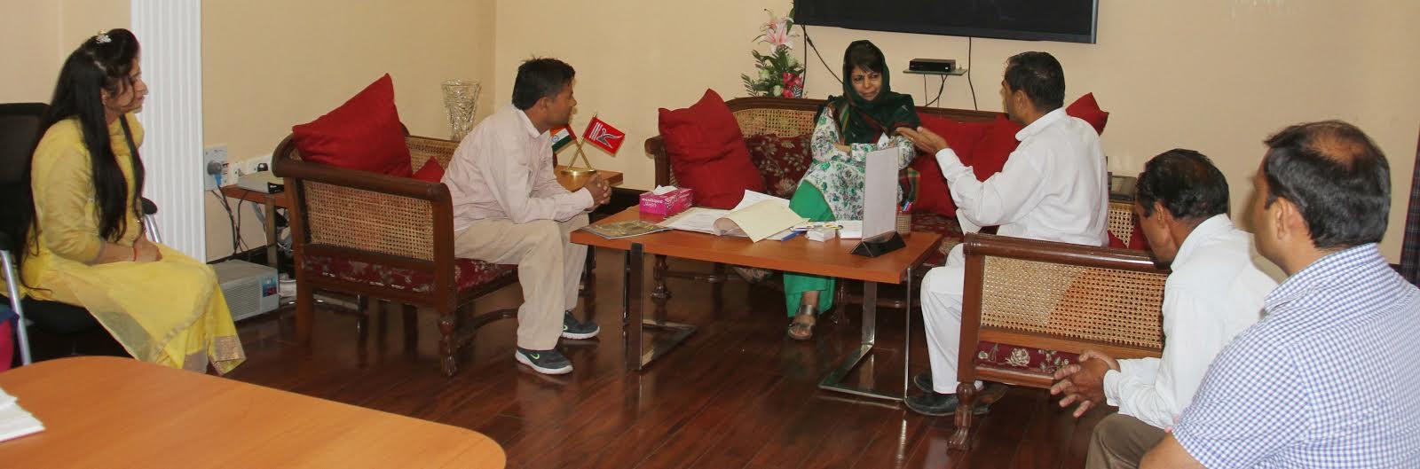 Deputations meet CM