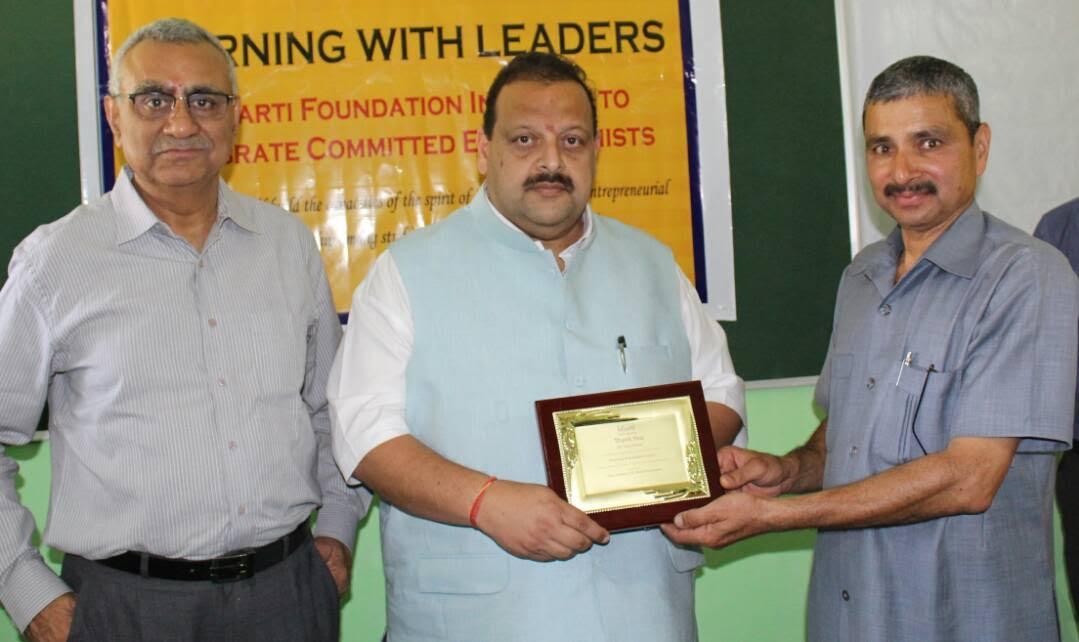 Bharti Foundation launches ‘Learning with Leaders’ series in Nagrota Constituency