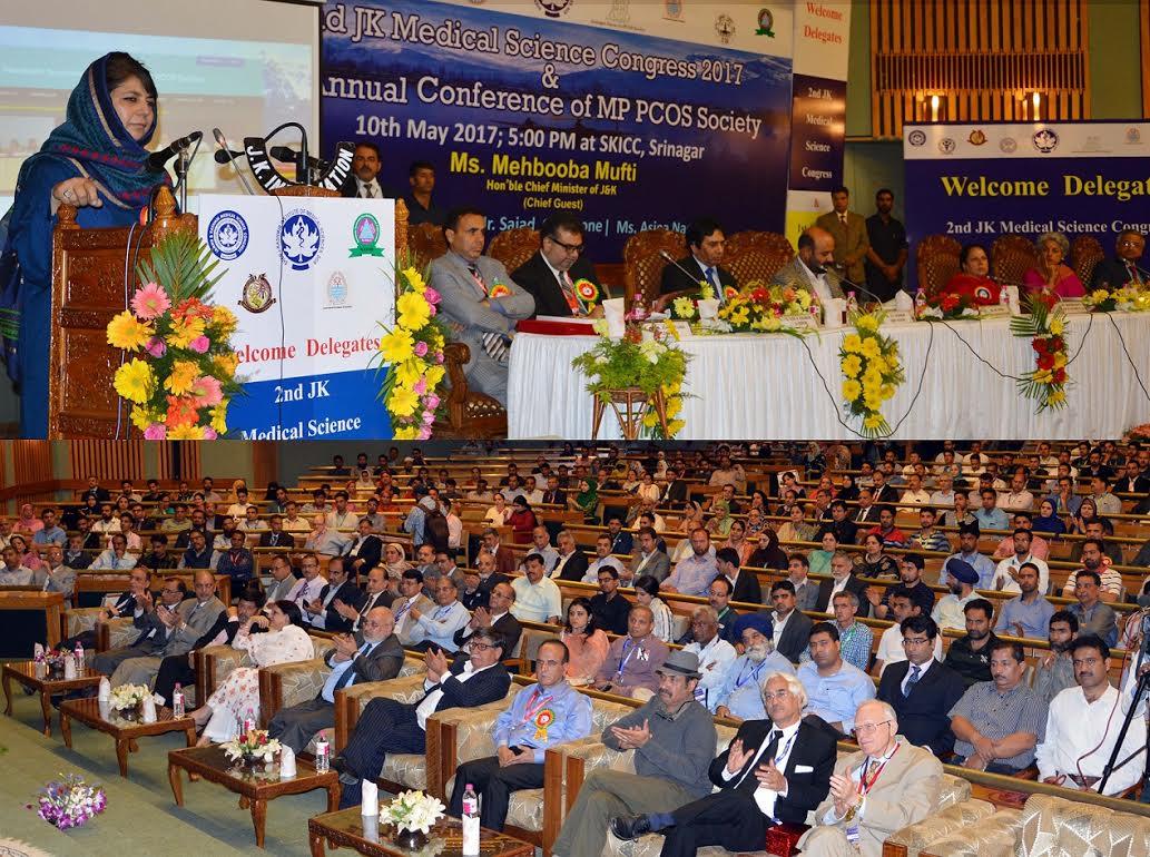 CM inaugurates 2nd J&K Medical Congress, Ist Annual Conference of MPPCOS Society
