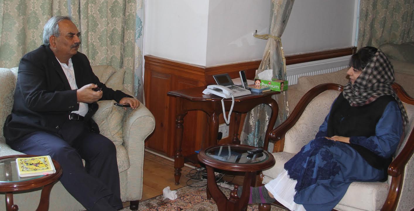Union Home Secy calls on Chief Minister