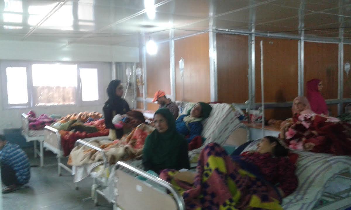 Patients rushed to JVC Bemina from LD hospital, 28 surgeries conducted since last evening