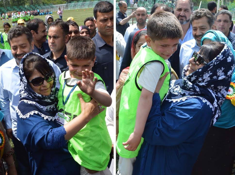 CM inaugurates football tourney for specially-abled children