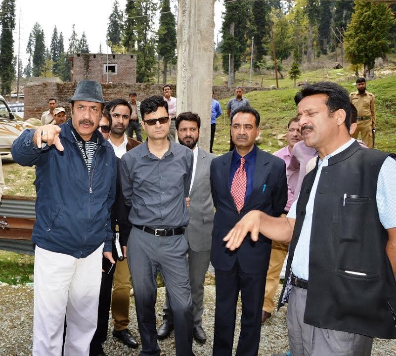 Basharat Bukhari for developing Gulmarg as prime tourist destination