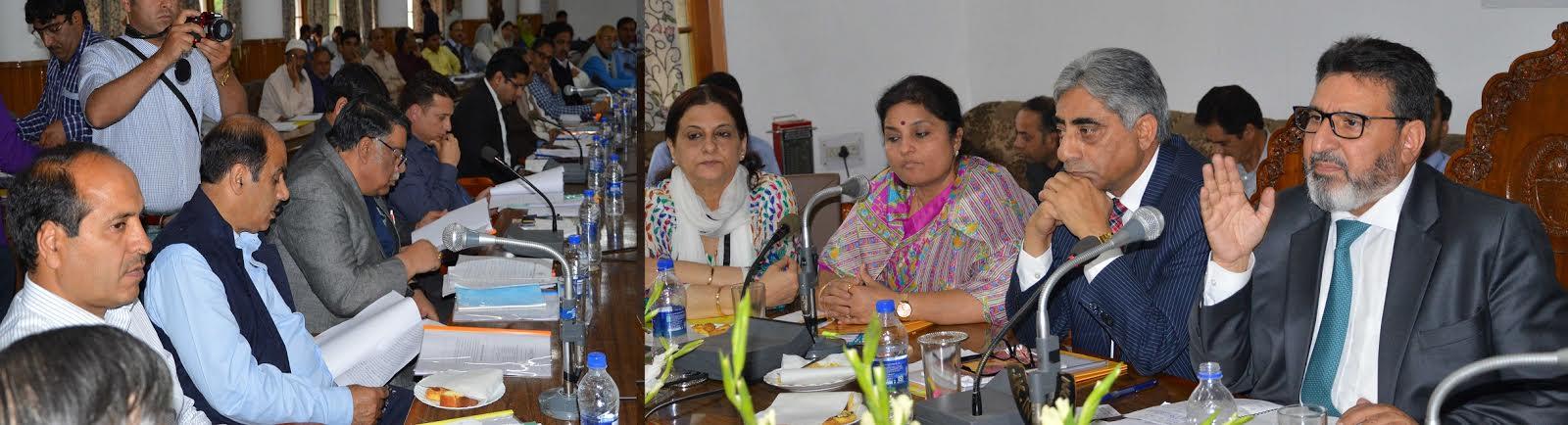 Altaf Bukhari urges legislators, civil society to take ownership of schools