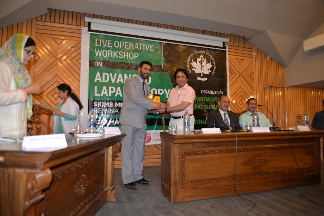 SKIMS college conducts workshop on advanced laparoscopic Surgery