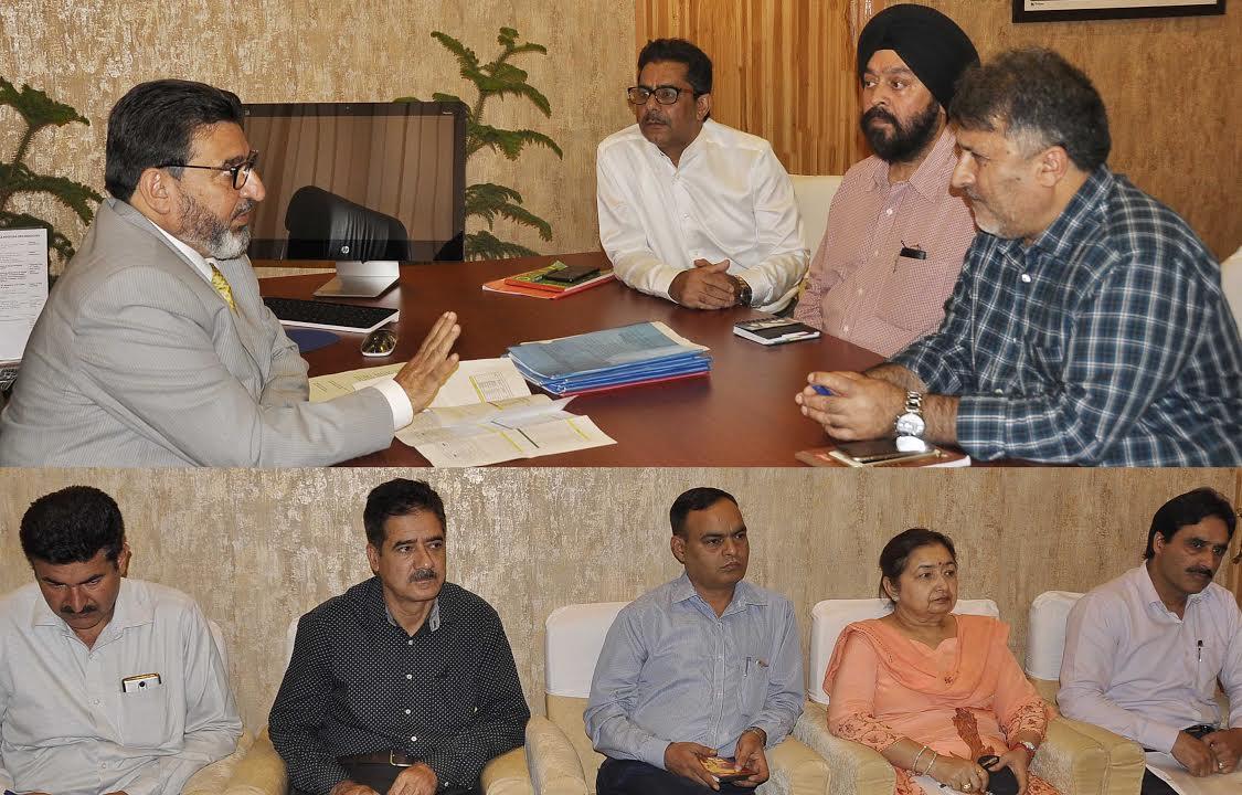 Altaf Bukhari releases Rs 10 cr for construction of girls hostels under PMDP
