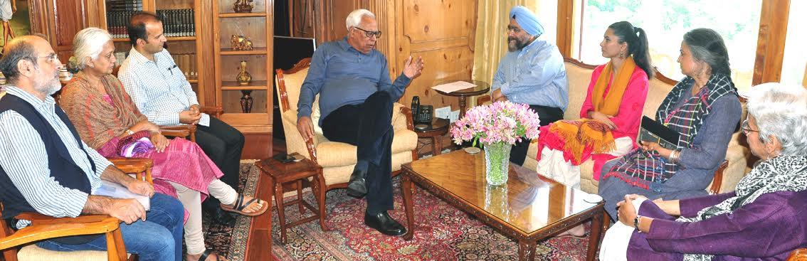 Advisor for Infrastructure Development meets Governor