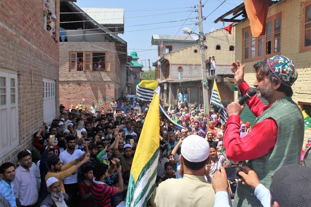 Indian leadership started an economic war against Kashmiris: Yasin Malik