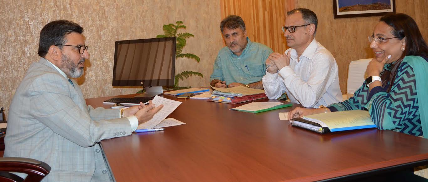 Altaf Bukhari assures full support to VCs to revamp education scenario in J & K