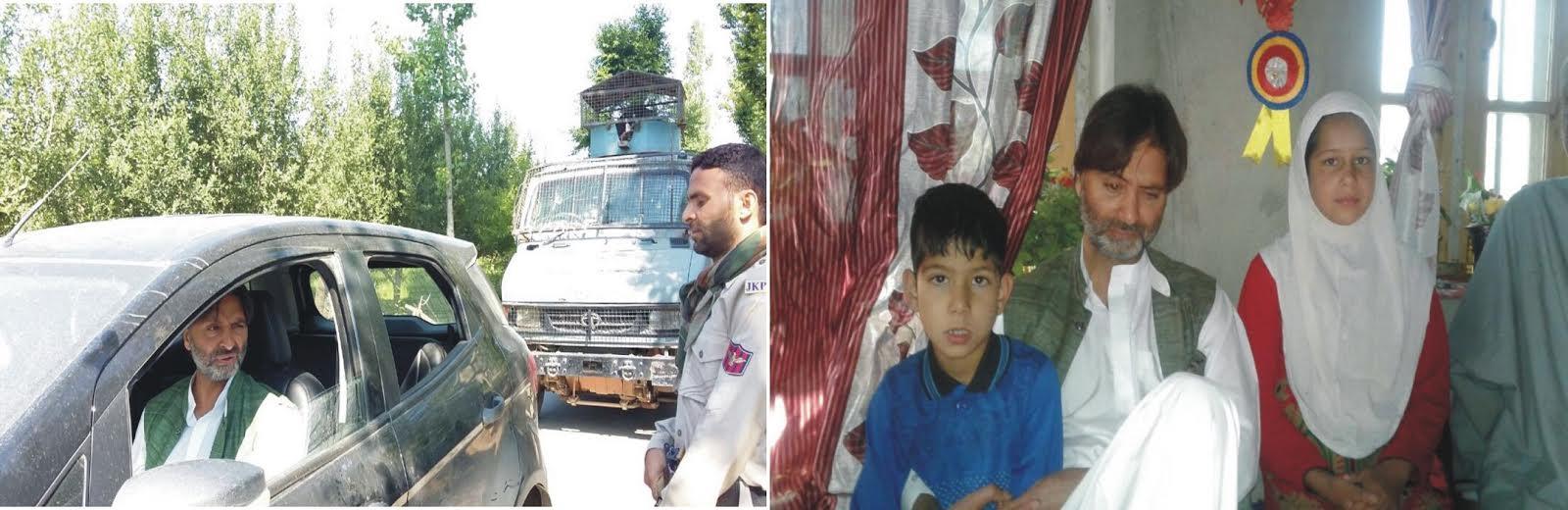 Yasin Malik arrested in Shopian