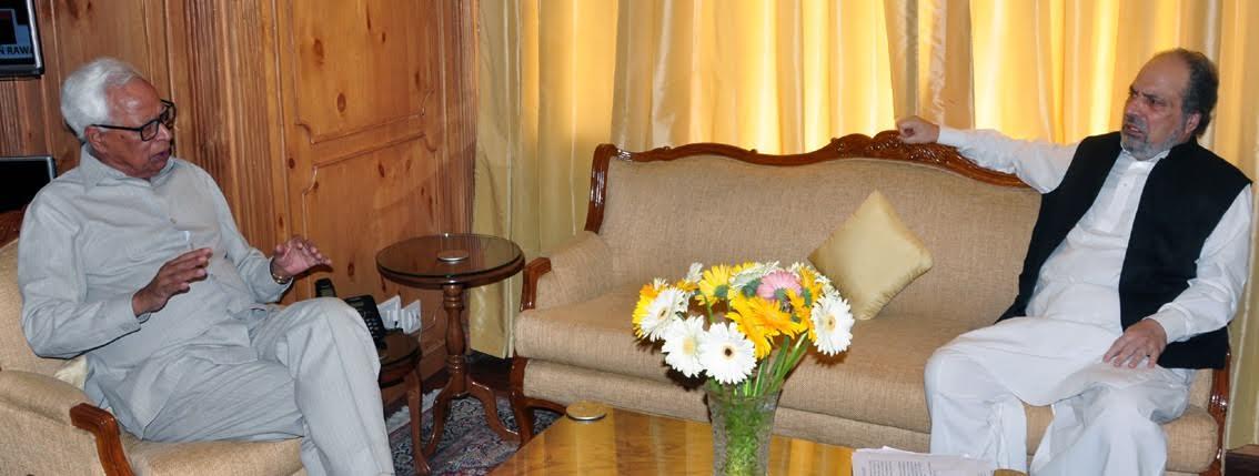 MP Baig meets Governor