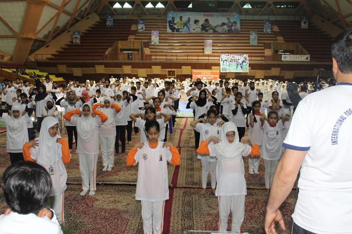 Sports Council organises Yoga event