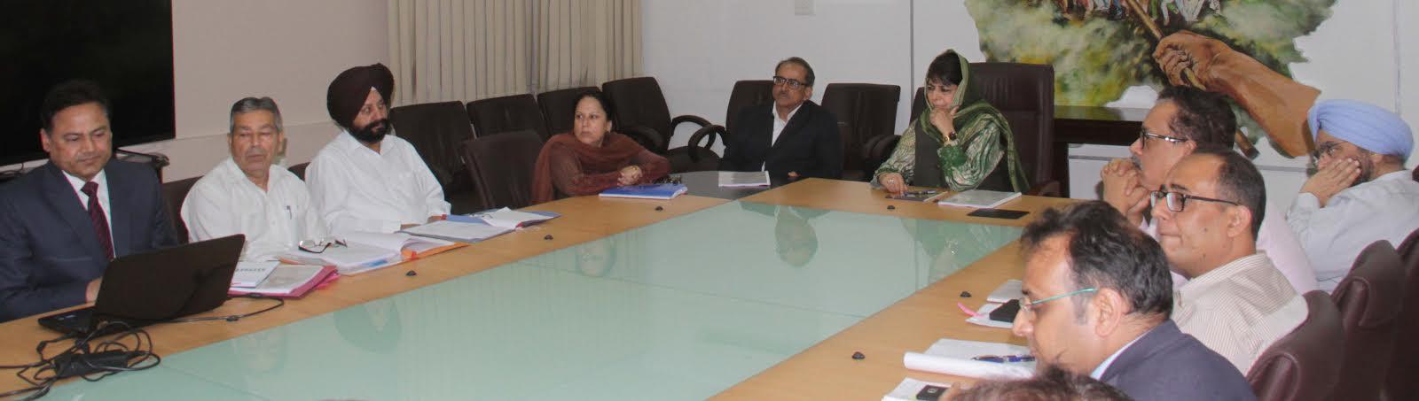 Mehbooba asks for preserving green spaces in urban centres