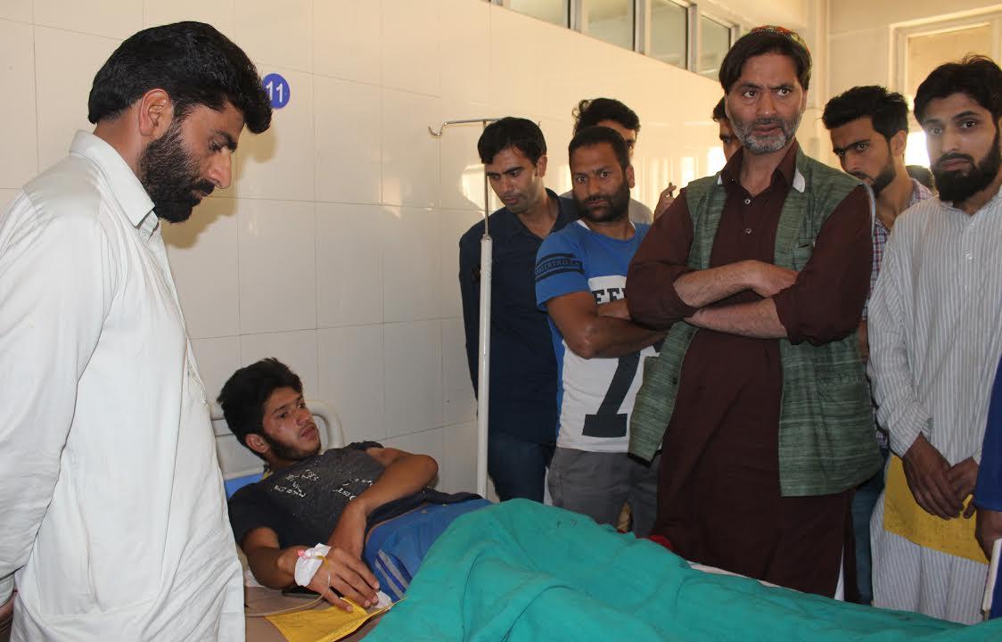 Increase in killing spree against Kashmiris exposes Indian fascism: Malik