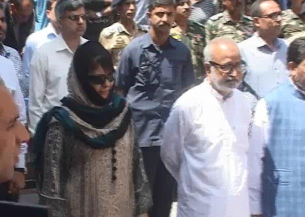 People should not test the patience of forces: Mehbooba