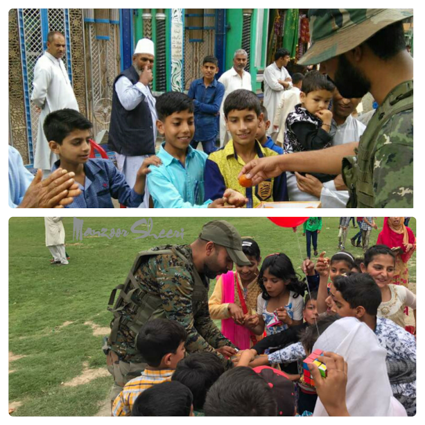 Dagger division Baramulla celebrates EID with orphans