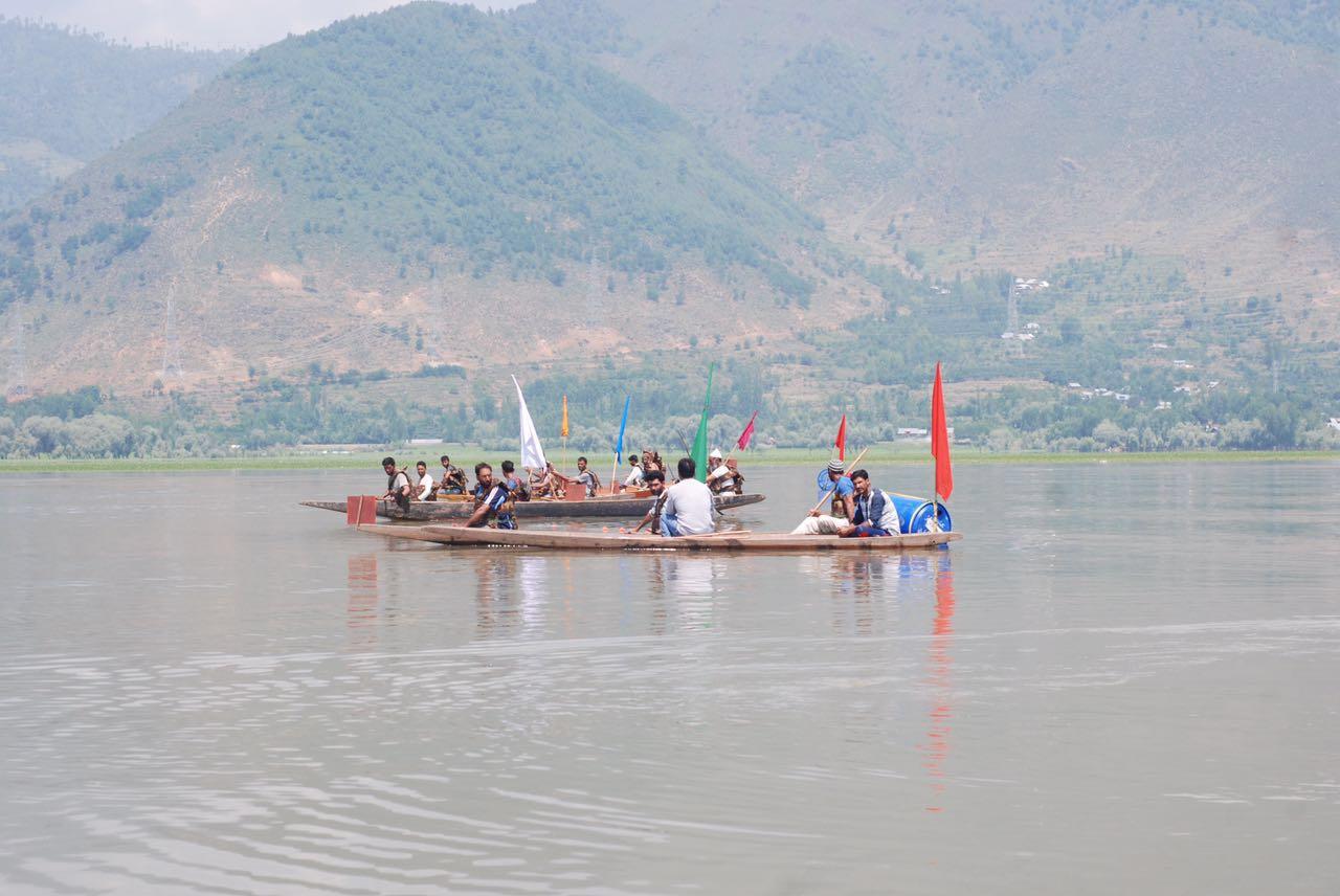 Environmental, sports festival “Jashn-e-Wular” commences at Wular lake