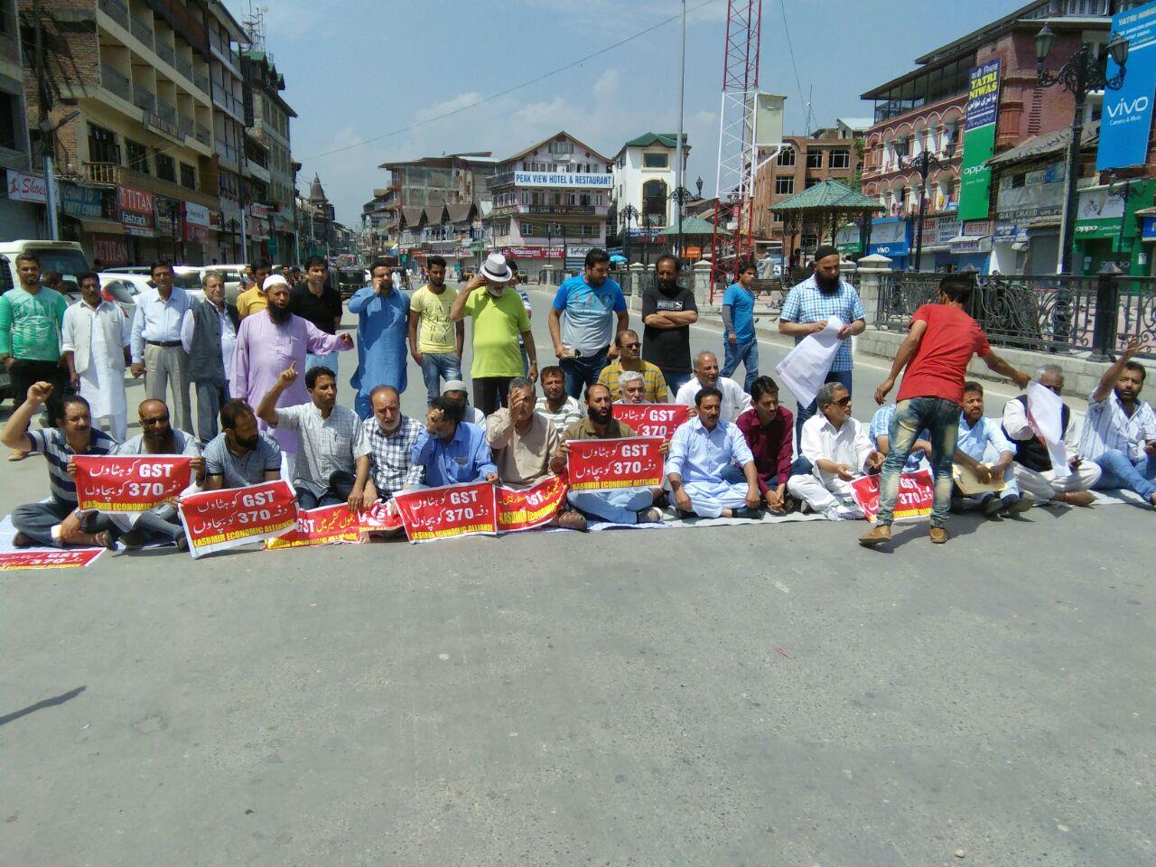 Authorities foil anti-GST protest