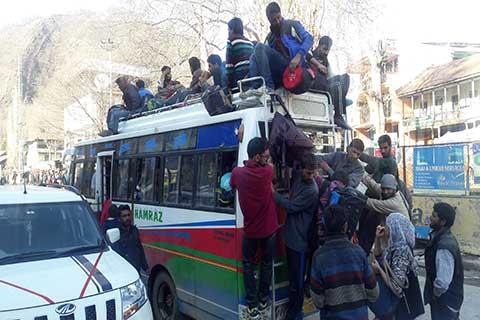 Buses hike fares without any Govt notification