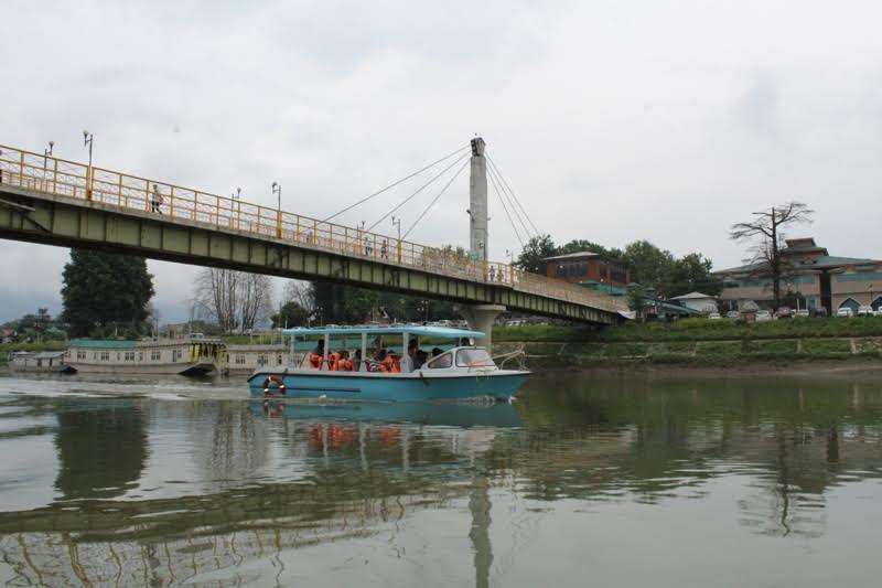 District admin launches water transport in river Jhelum