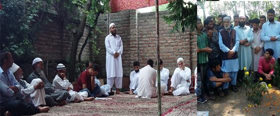 JKLF leaders visit Nowhata, Goripora, Narbal