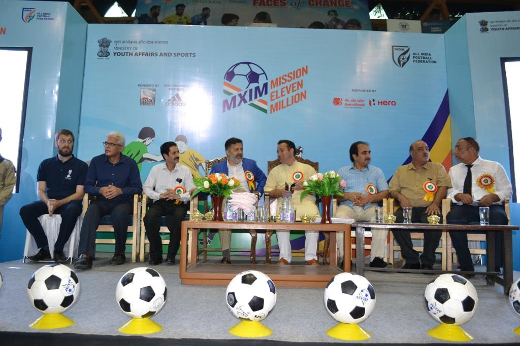 Mission XI million football seminar organized at Indoor Stadium
