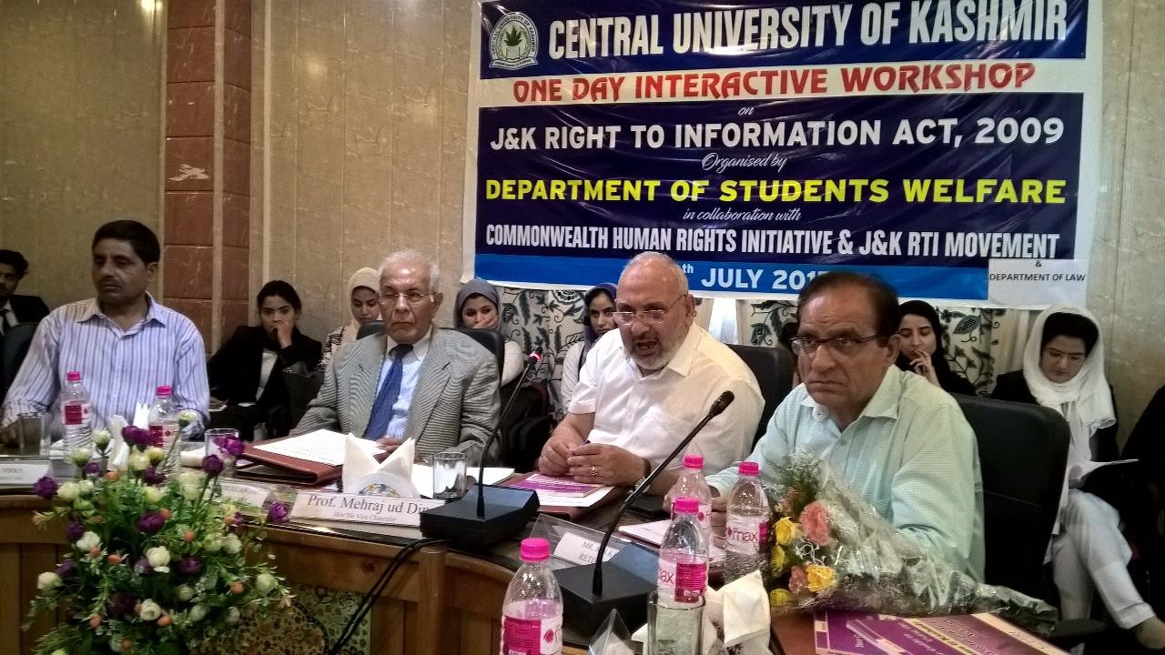 Denying routine information harms people’s confidence in govt: Wajahat Habibullah