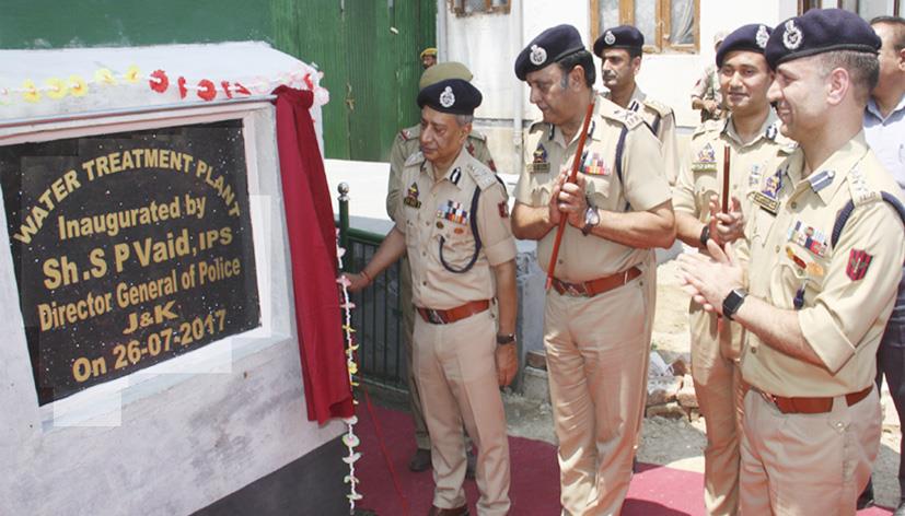DGP inaugurates water treatment plant at DPL, Baramulla