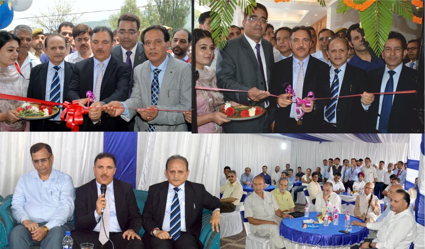 JK Bank Chairman inaugurates new premises, ATM at B B Cant