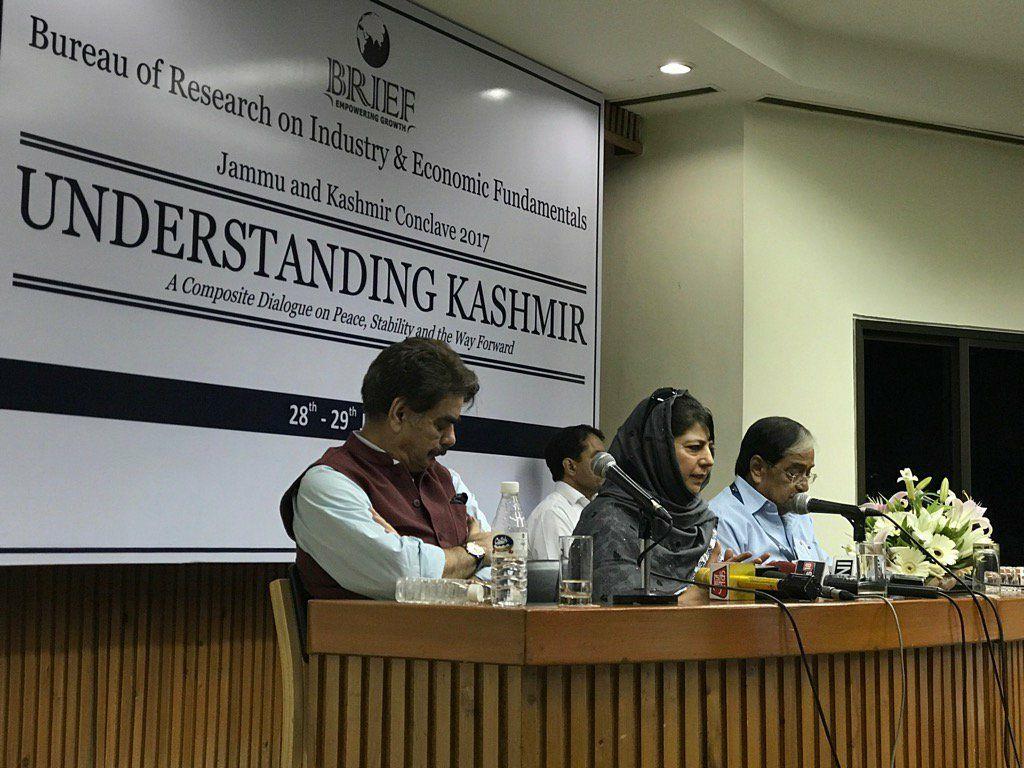 If Art 35 A tinkered, no one in JK will hold Indian flag: Mehbooba Mufti