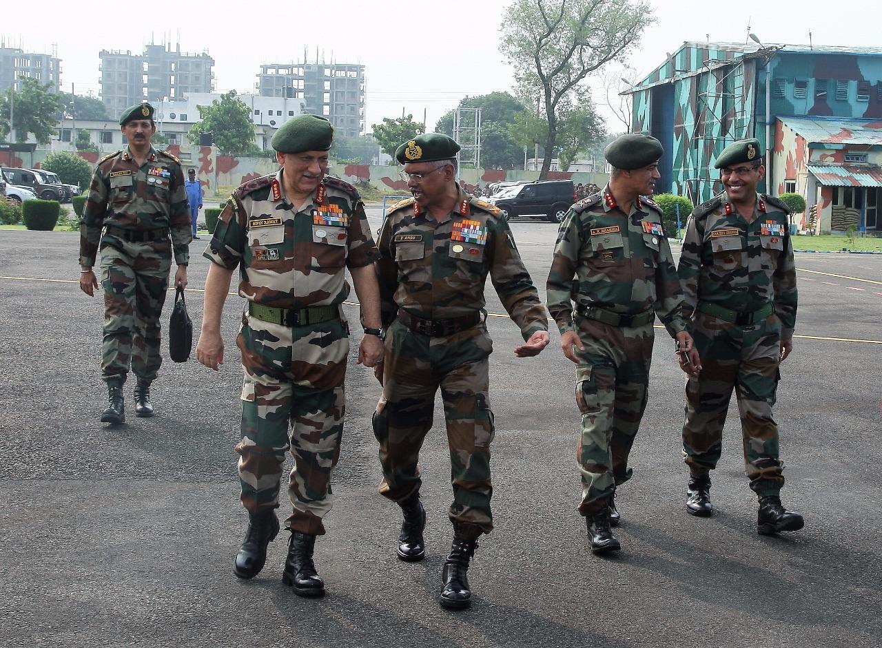 Army chief reviews security situation in JK