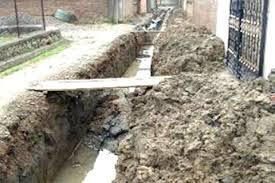 For years on, drainage system in Lal Bazar awaits completion