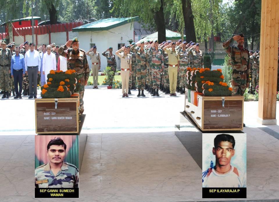 Army pays tributes to slain soldiers