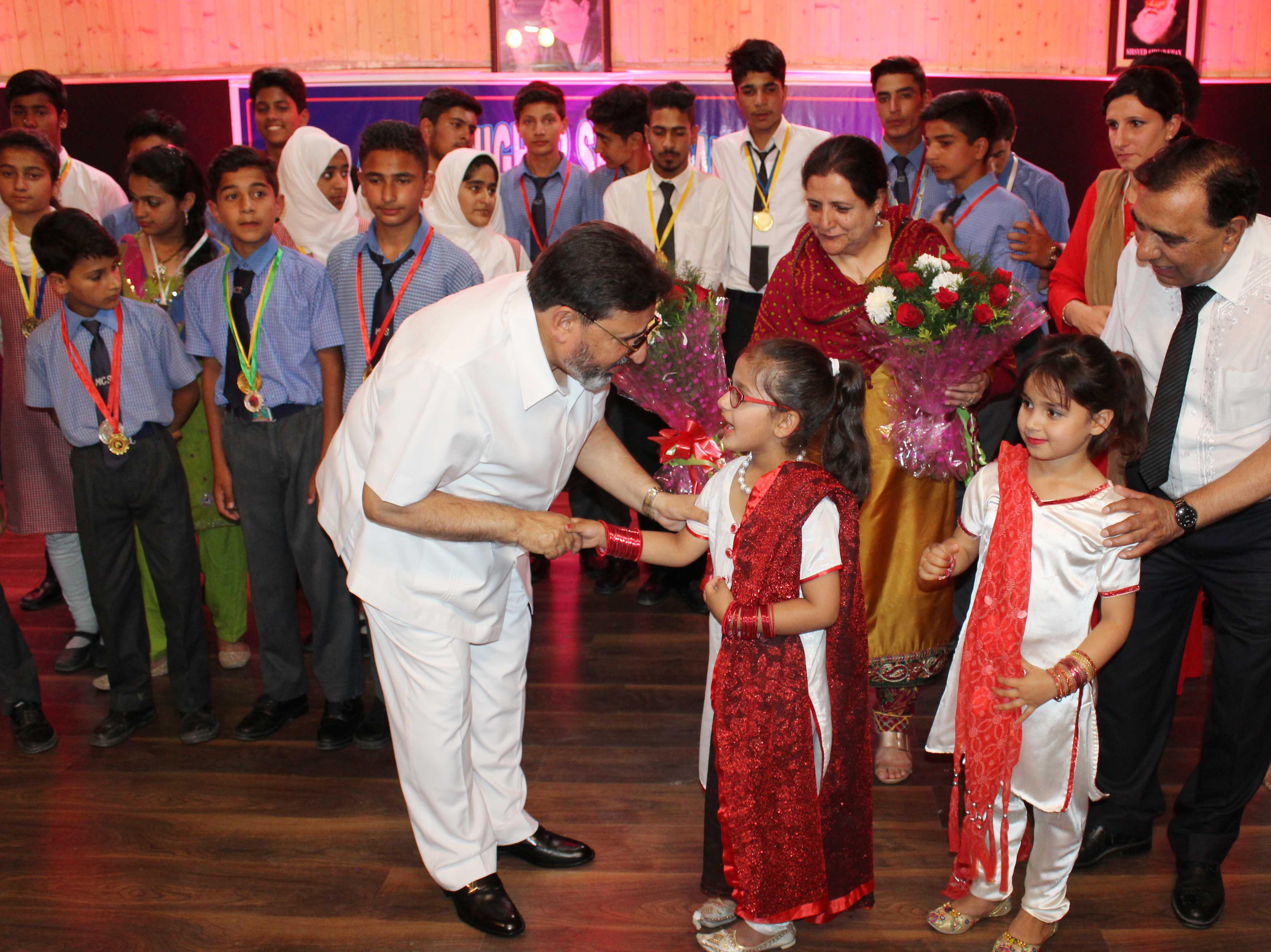 I am representing students in Govt: Altaf Bukhari