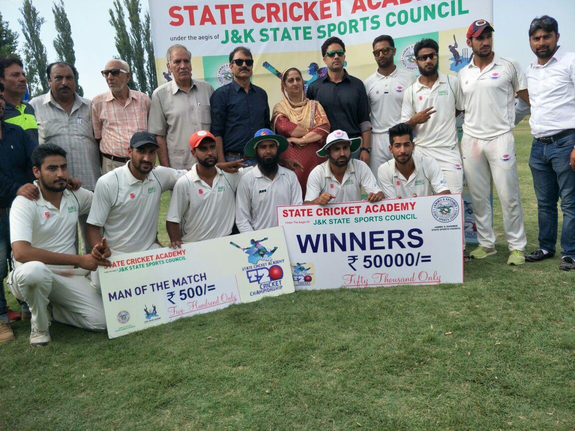 State Cricket Academy T-20 Championship