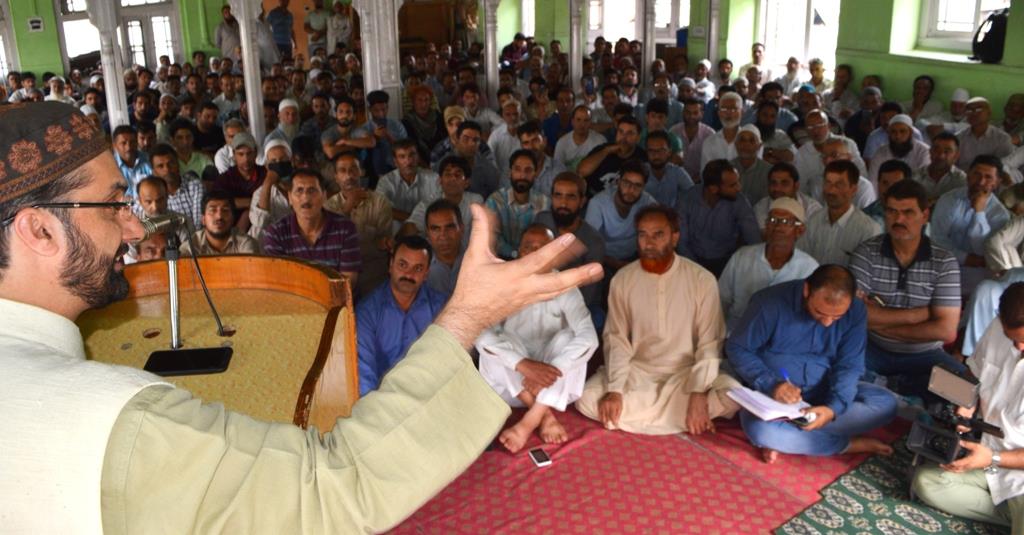 Mirwaiz expresses “anger” over Kupwara youth’s killing