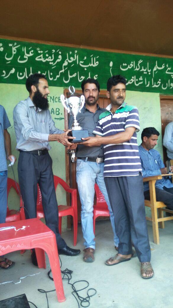 Syed Memorial Cricket Tournament Concludes at Sudergund Hangah Ground