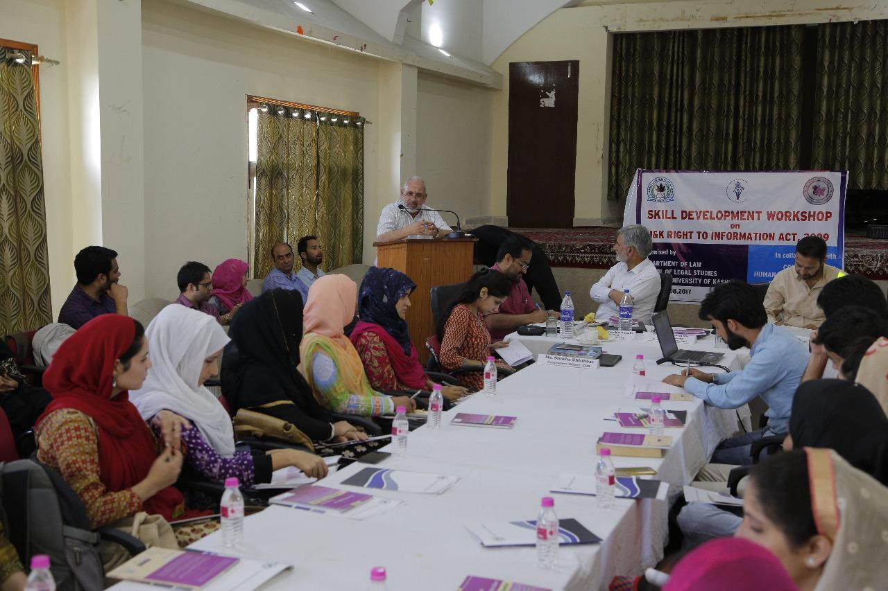 RTI important weapon to ensure transparency in Govt institutions: VC CUK