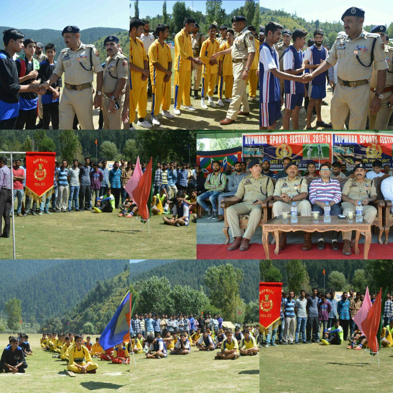 Kupwara Police kick starts Sports Festival 2017