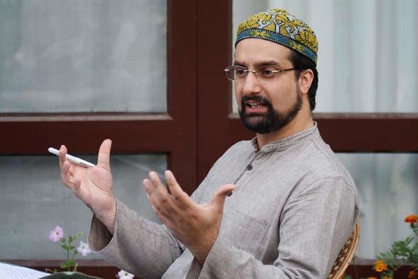 Mirwaiz questions criminal silence of world HR bodies over disappeared persons