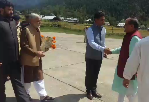 Dy CM visits Gurez, Tanghdar inspects Hydroelectric projects