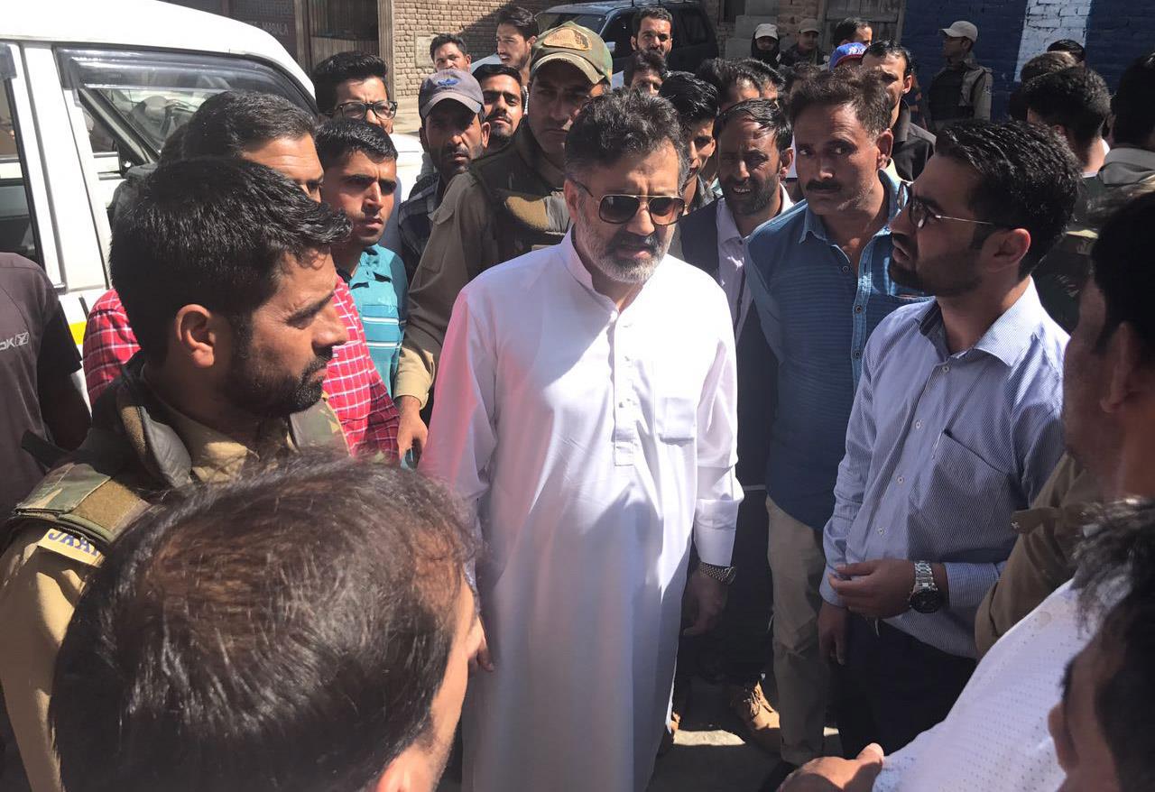 Imran Ansari visits Pattan constituency, reviews development works