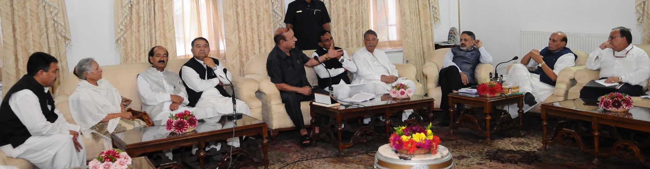 Several political, civil society delegations call on Union Home Minister