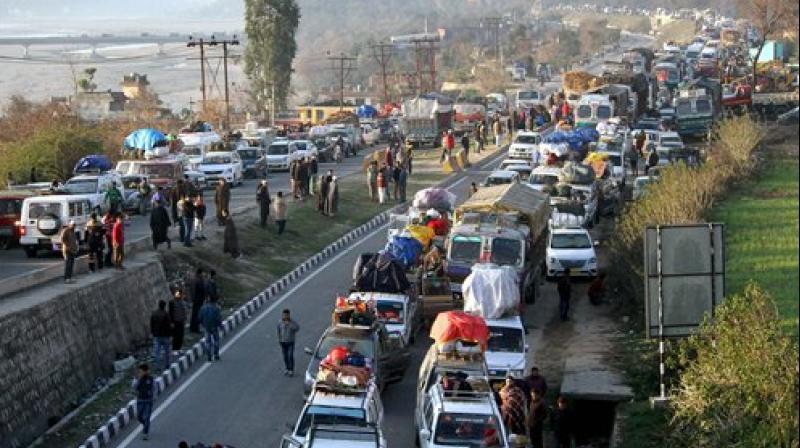 Srinagar-Jammu highway reopens for LMVs