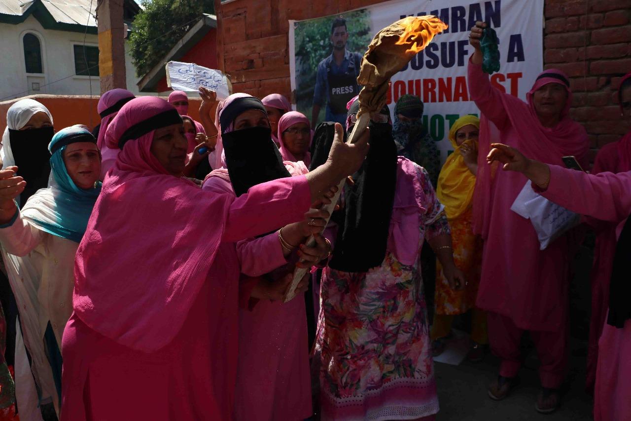 On indefinite strike, protesting Anganwari workers attempt self-immolation