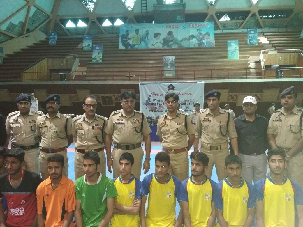Police sports festival Srinagar-2017 concludes