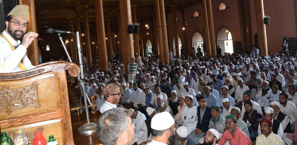 Mirwaiz expresses concern over Rohingya Muslims’ plight