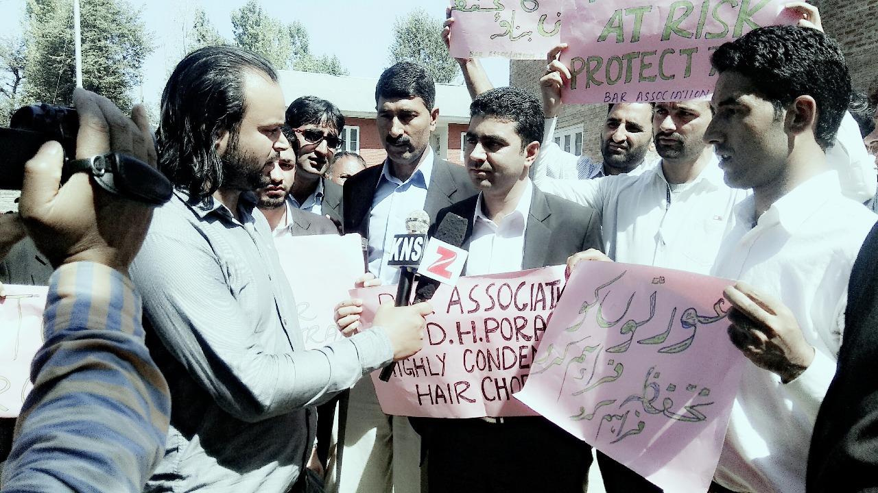 Panic gripped in DH Pora after braid chopping incidents
